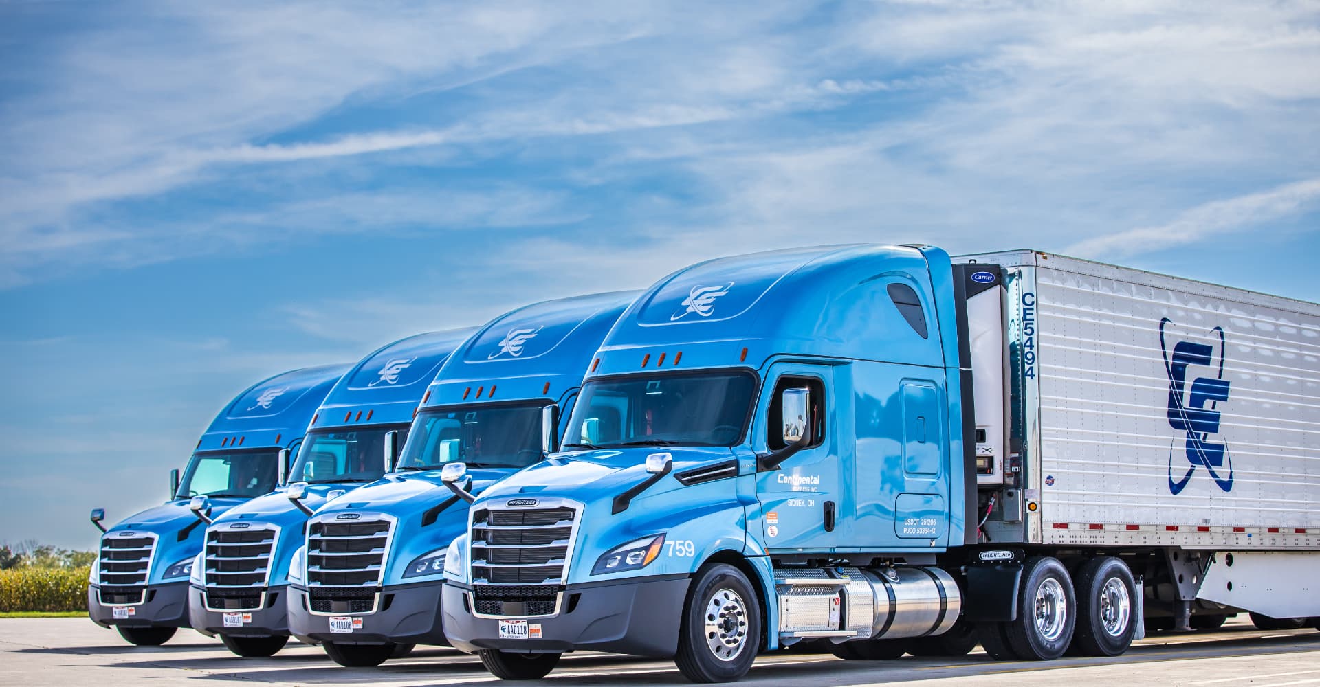 Continental Express truck fleet