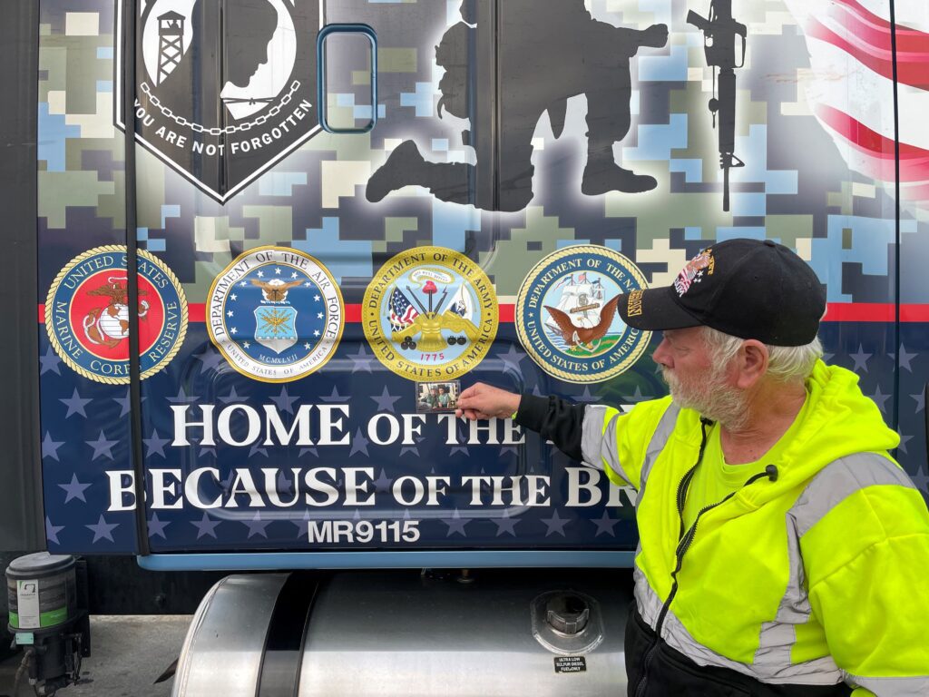 Continental Express Fleet of Heroes driver Rick Brown shares the story of a fallen veteran who's memory lives on in his truck