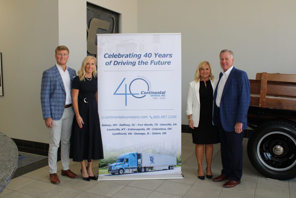 Continental Express celebrates their 40th anniversary with an Open House event at their corporate terminal in Sidney